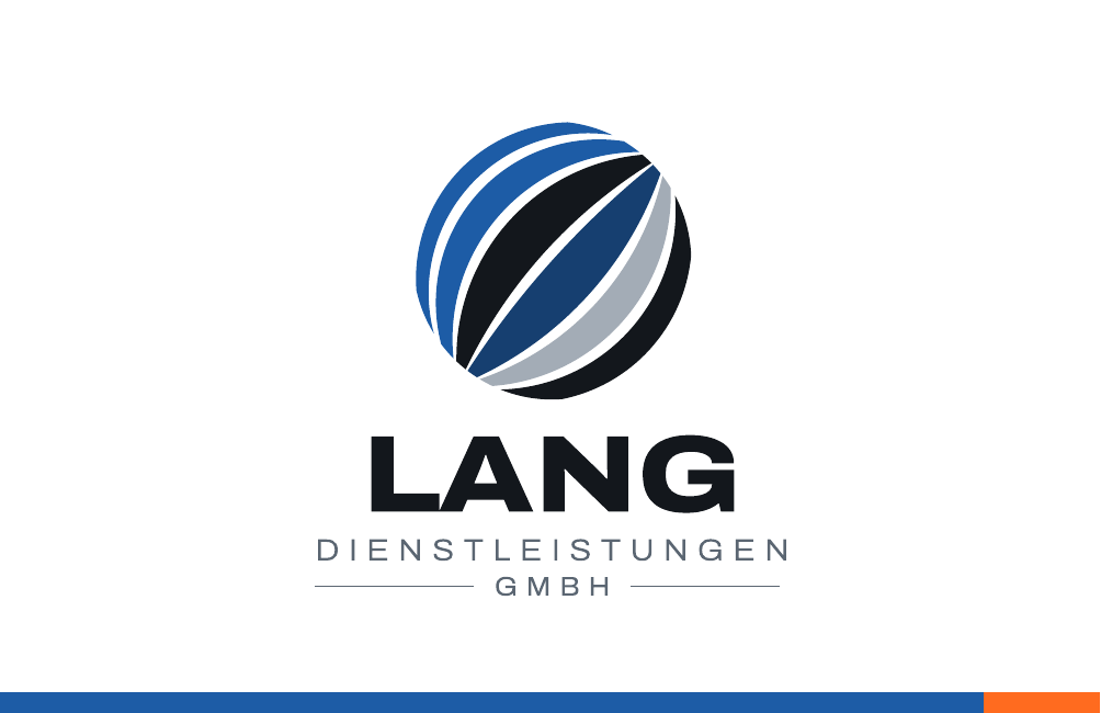 Visitenkarte LANG Dienstleistungen GmbH, Vorderseite